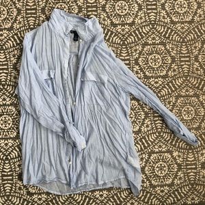Blue Striped Buttondown